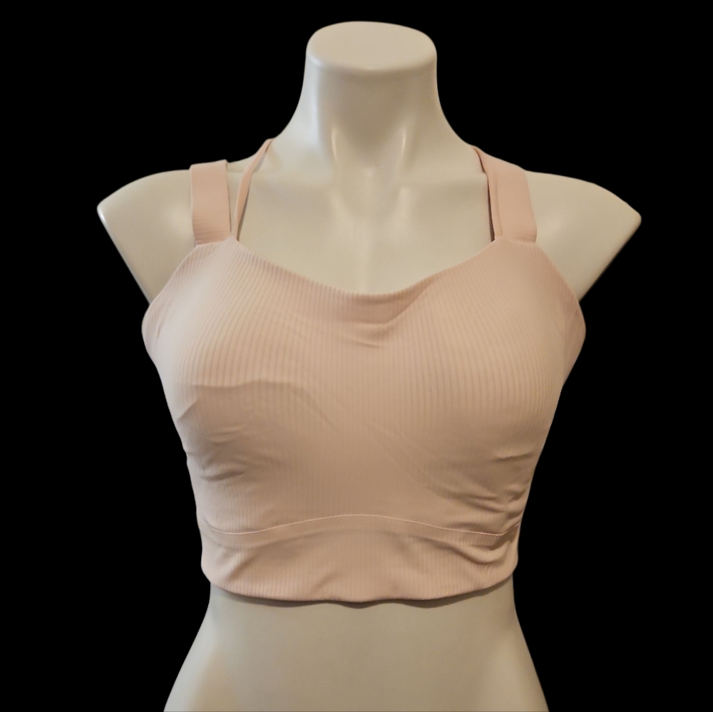 Lululemon Athletica Light Pink Ribbed Bralette